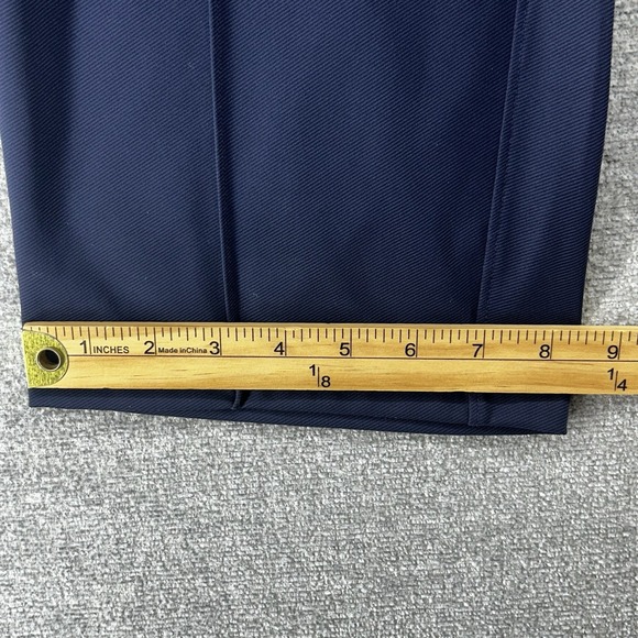 Halara Wide Leg Dress Pants Women Size XL Blue Casual Elastic Waist NEW - Picture 7 of 10